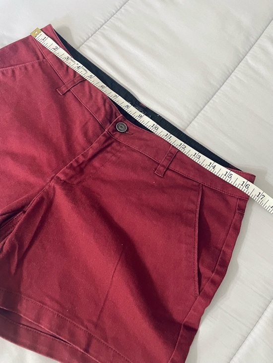 Volcom Midi Shorts - Burgandy - Picture 5 of 7